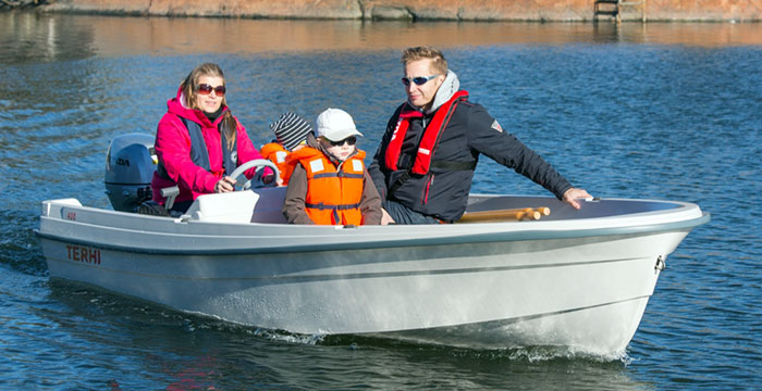 TERHI 400 SC ABS Boat