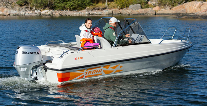 TERHI 480 BR ABS Boat