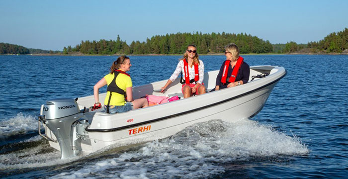 TERHI 450 STD ABS Boat