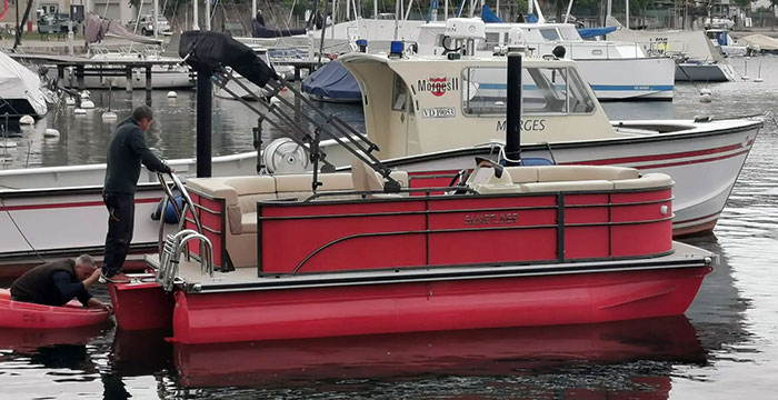 Smartliner pontonhajók